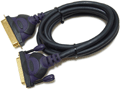 黑色镀金口BELKIN F2A04606GLD 1.8米长并口打印电缆